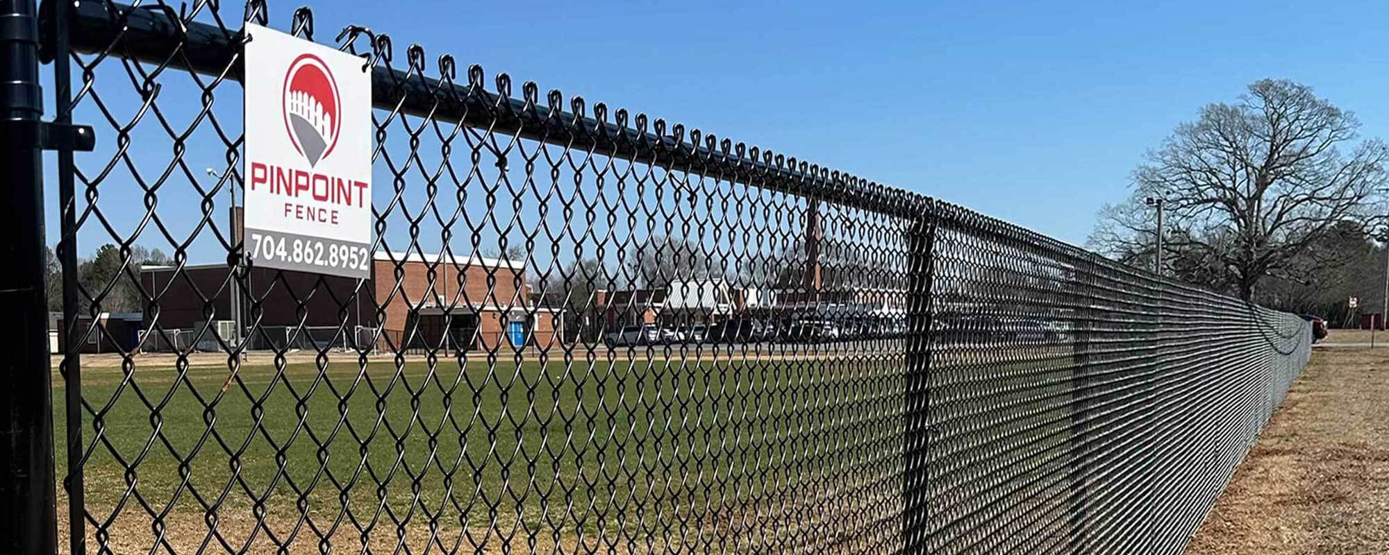 Chain Link fence installed