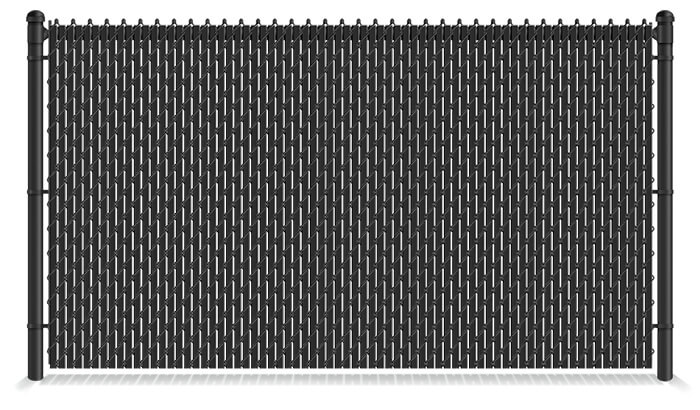 Semi-Privacy Chain Link Fence