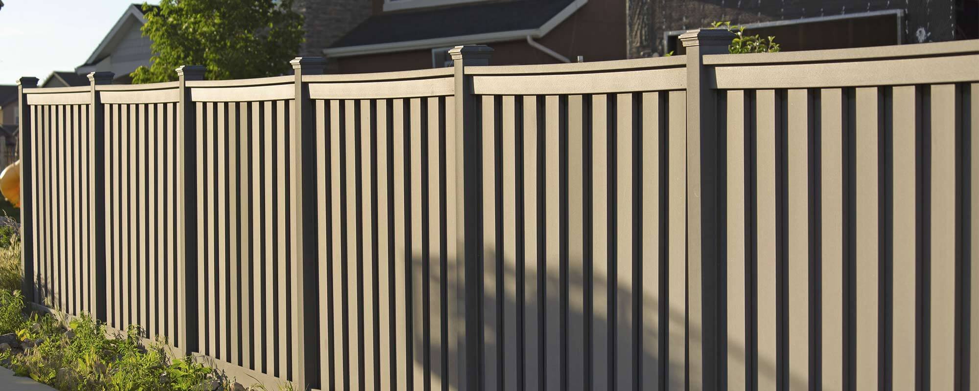 Specialty fence installed