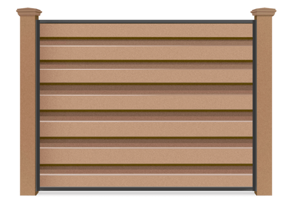 Trex Horizons composite fence