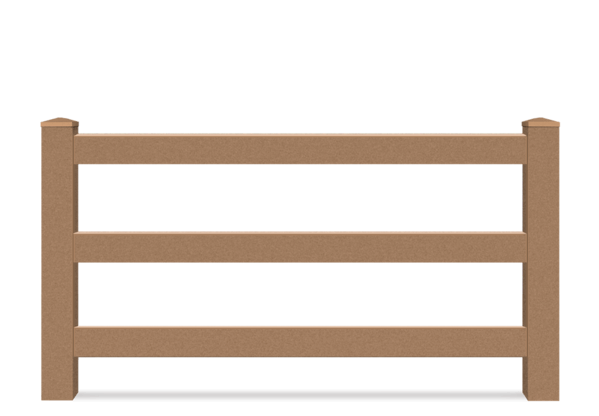 Trex Rail composite fence