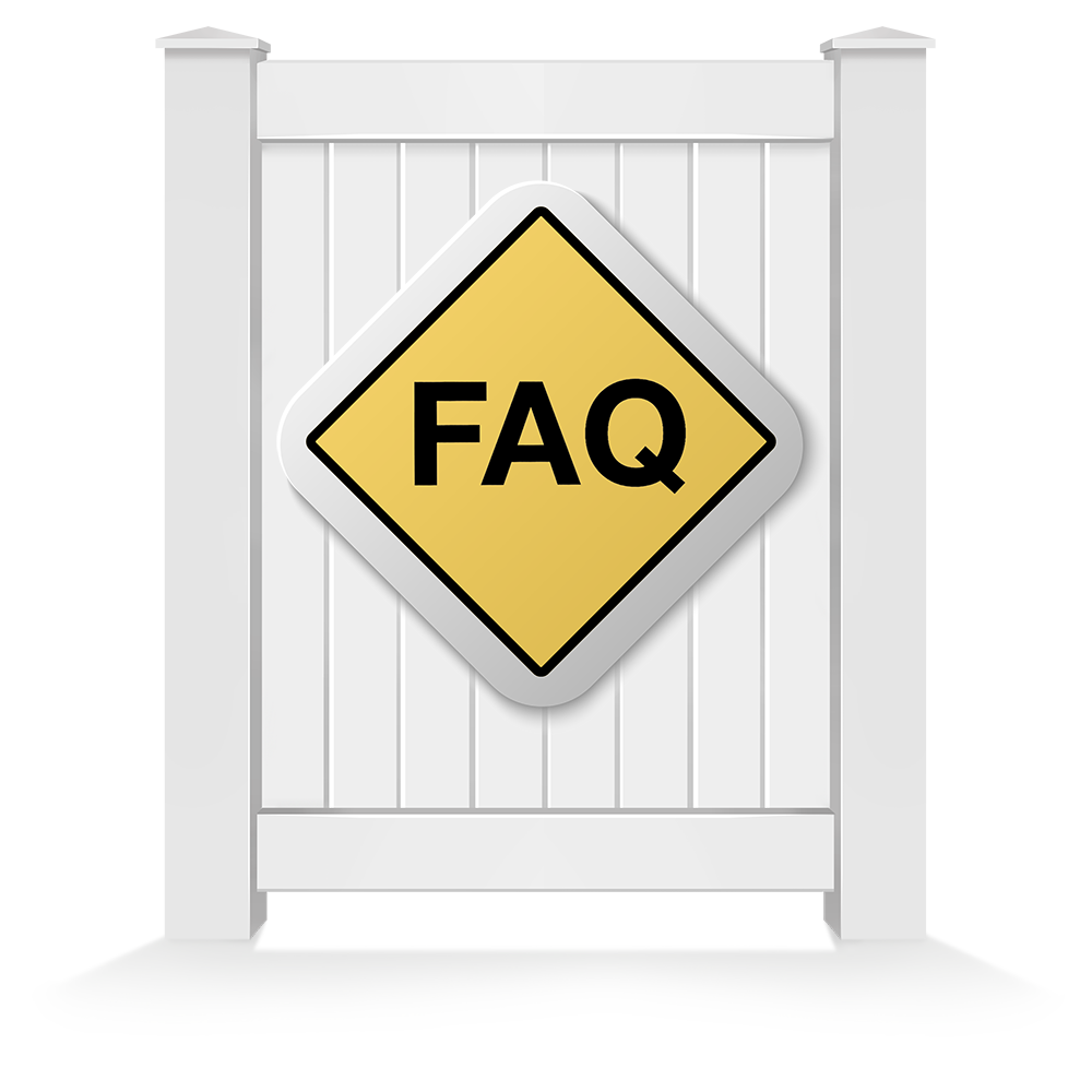 vinyl fence FAQs in the area