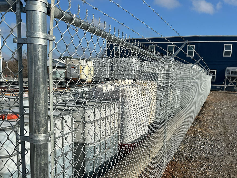 High Security fence installation