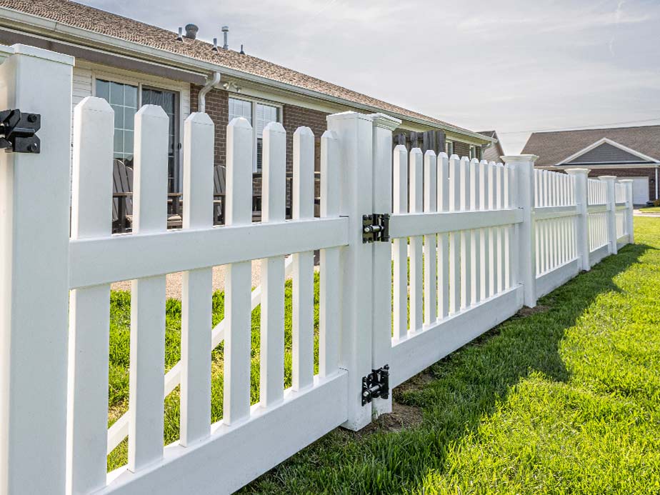 Decorative Fence Example in Charlotte North Carolina