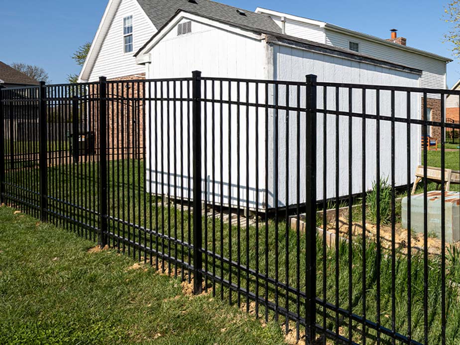 Security Fence Example in Charlotte North Carolina