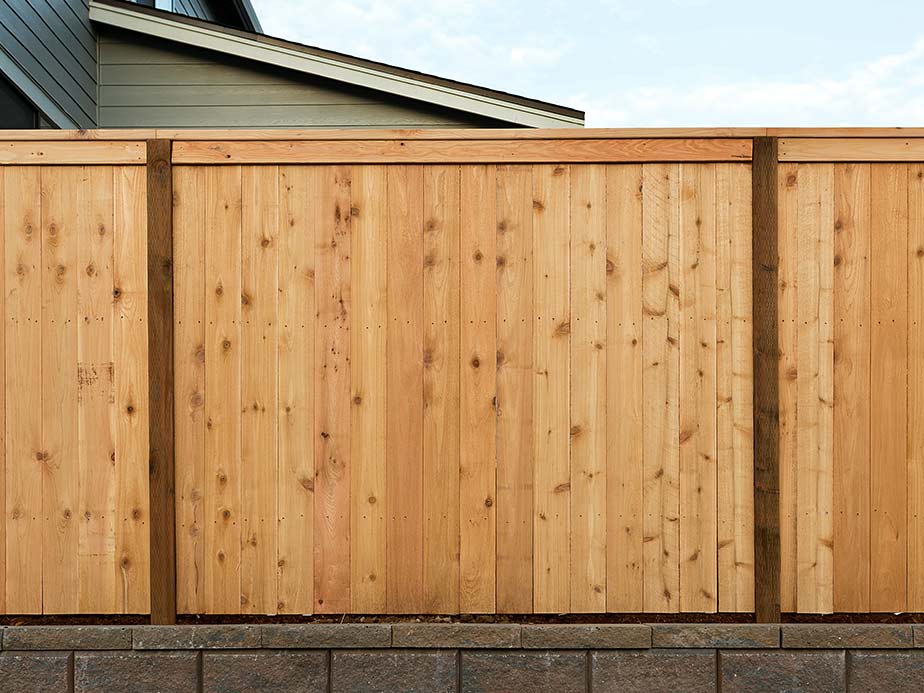 Privacy Fence Example in Fort Mill South Carolina